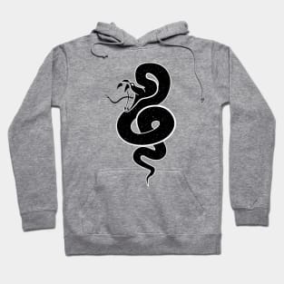 snake-bad omens Hoodie